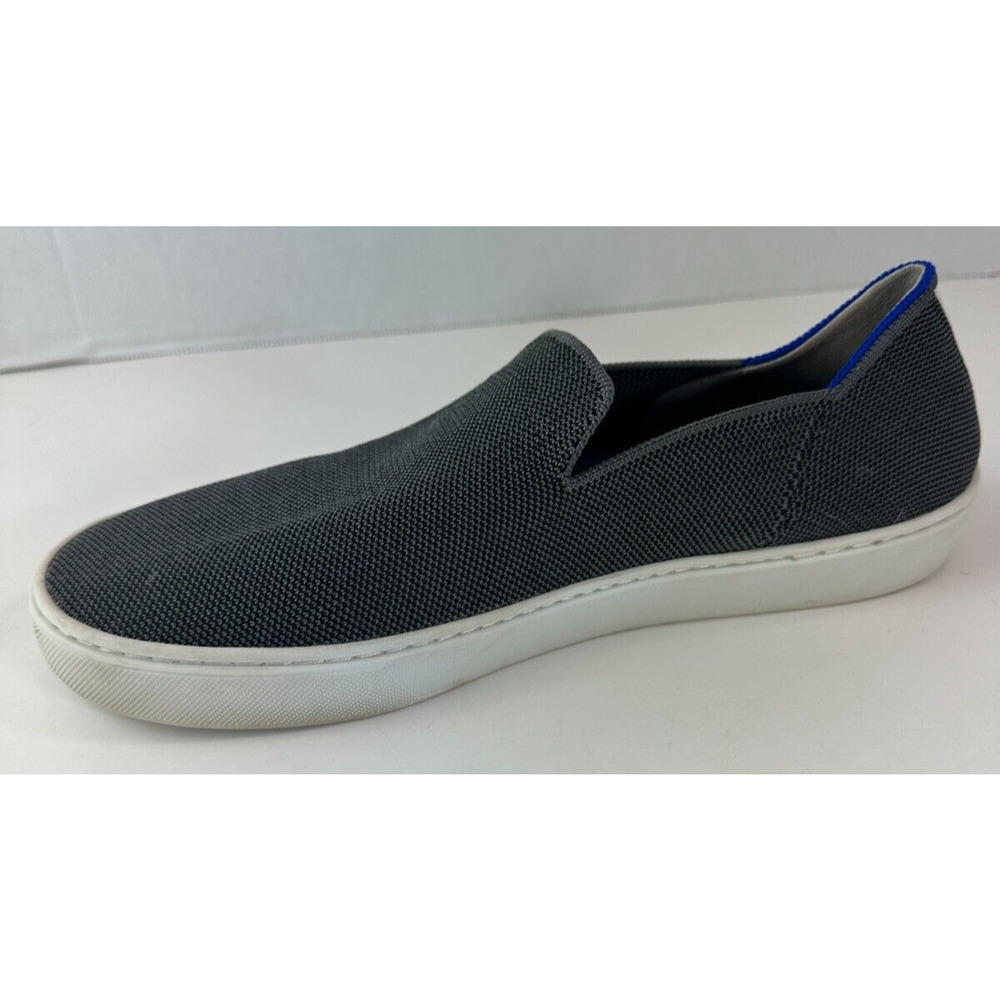 *Read* Rothy’s The Original Slip On Sneaker Steel Gray & Blue Women’s Size 9.5 - Picture 12 of 16
